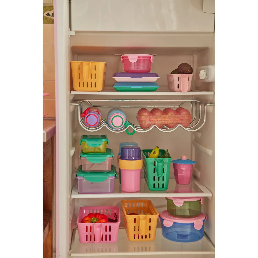 Rice DK Food Keeper in Color Green with Blue Lid - 470ml