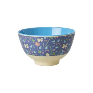 Rice DK Melamine Bowl with Butterfly Field Print - Small - 300ml