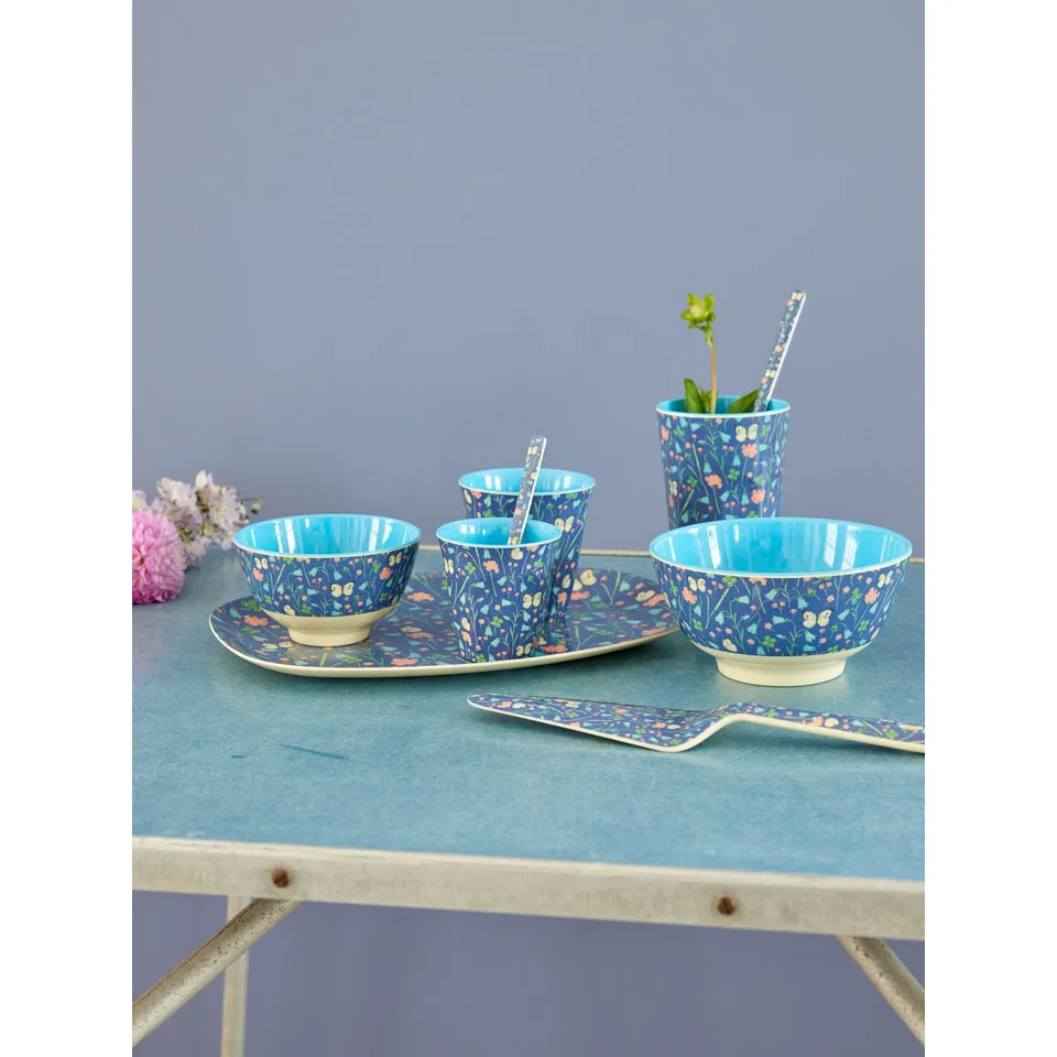Rice DK Melamine Bowl with Butterfly Field Print - Small - 300ml