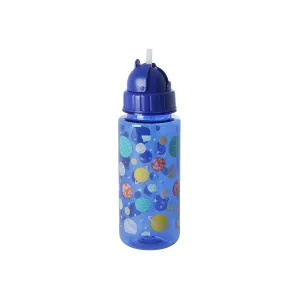 Rice DK Plastic Kids Drinking Bottle with Galaxy Print - 450 ml
