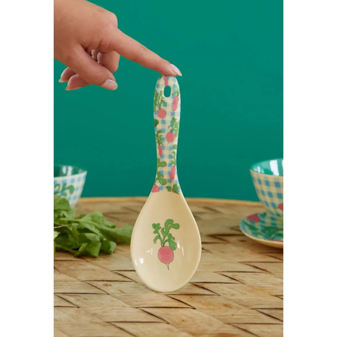 Rice DK Rice Melamine Salad Spoon - Ravishing Radish