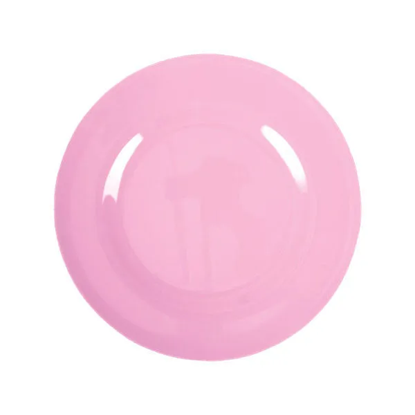 Rice DK Round Side Plate Dark Pink
