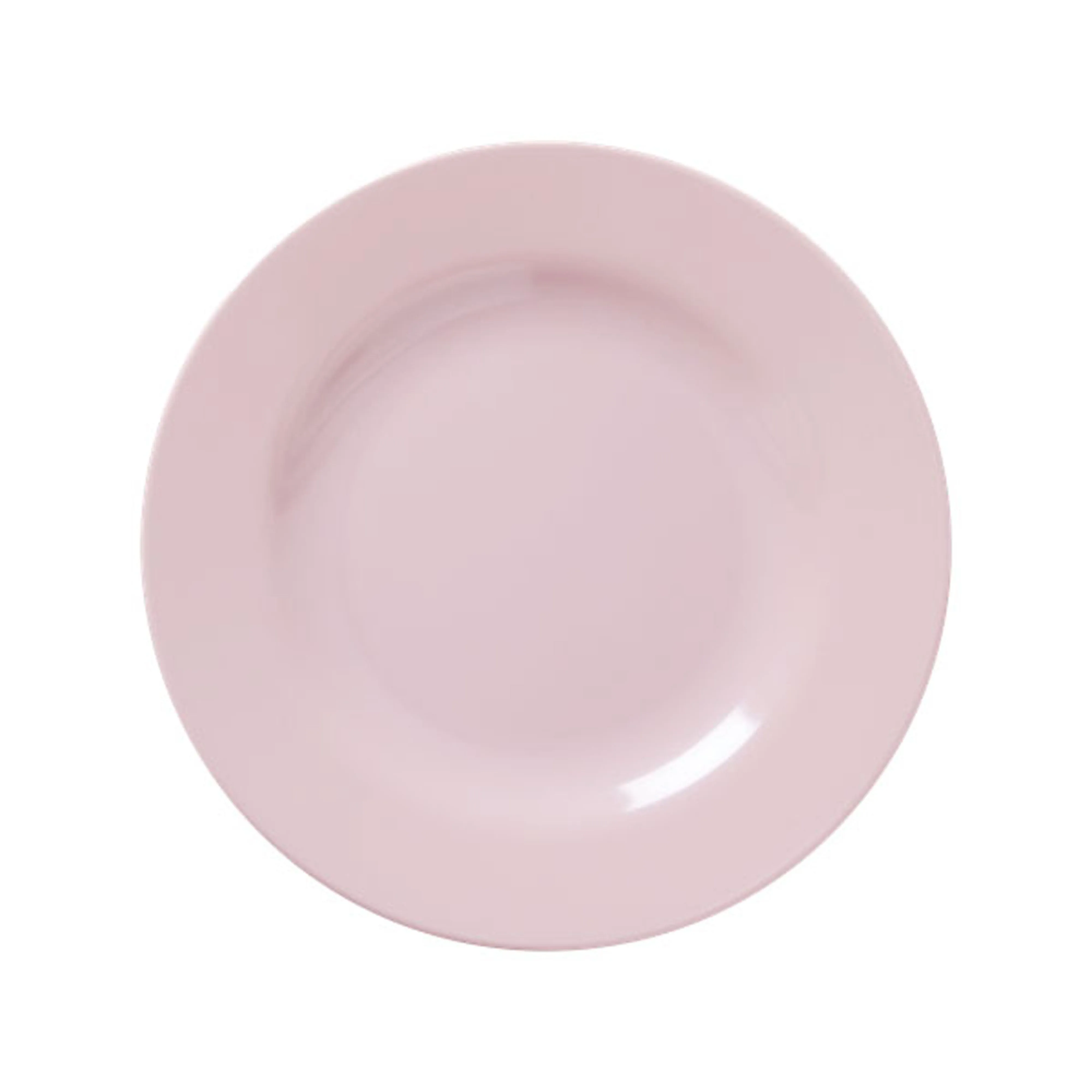 Rice DK Round Side Plate Soft Pink