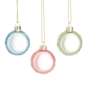 RJB Stone Macaroon Shaped Bauble (1pc)