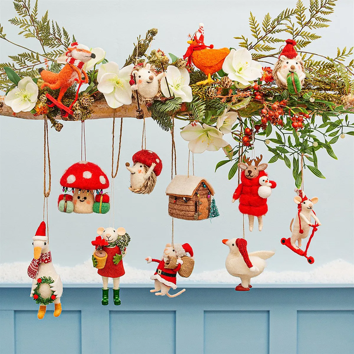 RJB Stone Santa Mouse