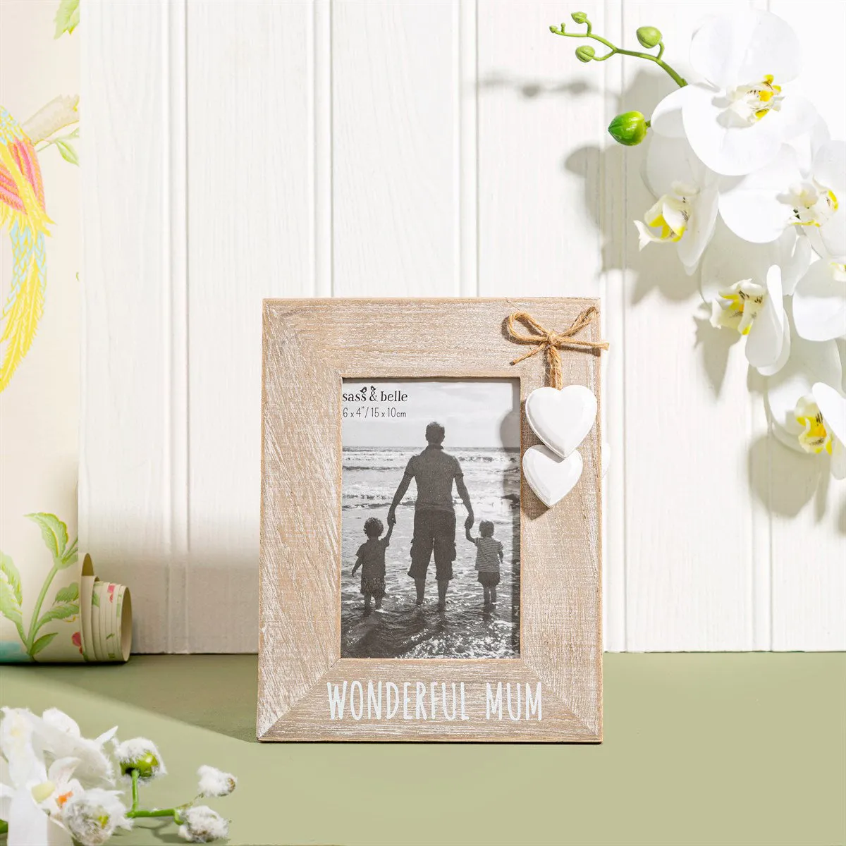 RJB Stone Wonderful Mum Heart Frame