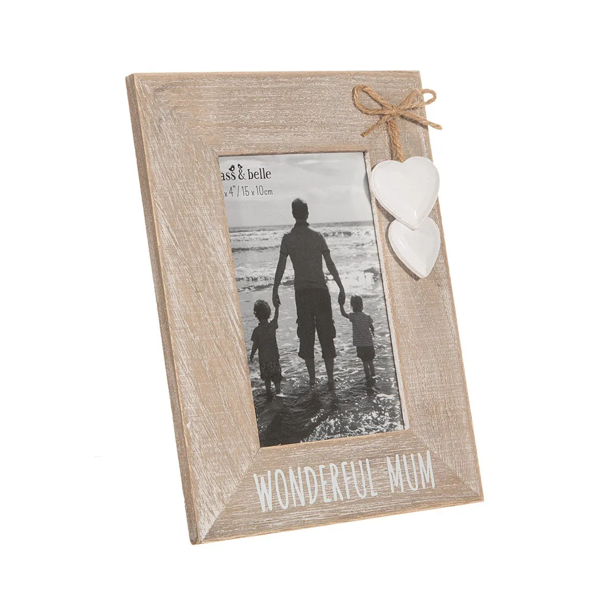 RJB Stone Wonderful Mum Heart Frame