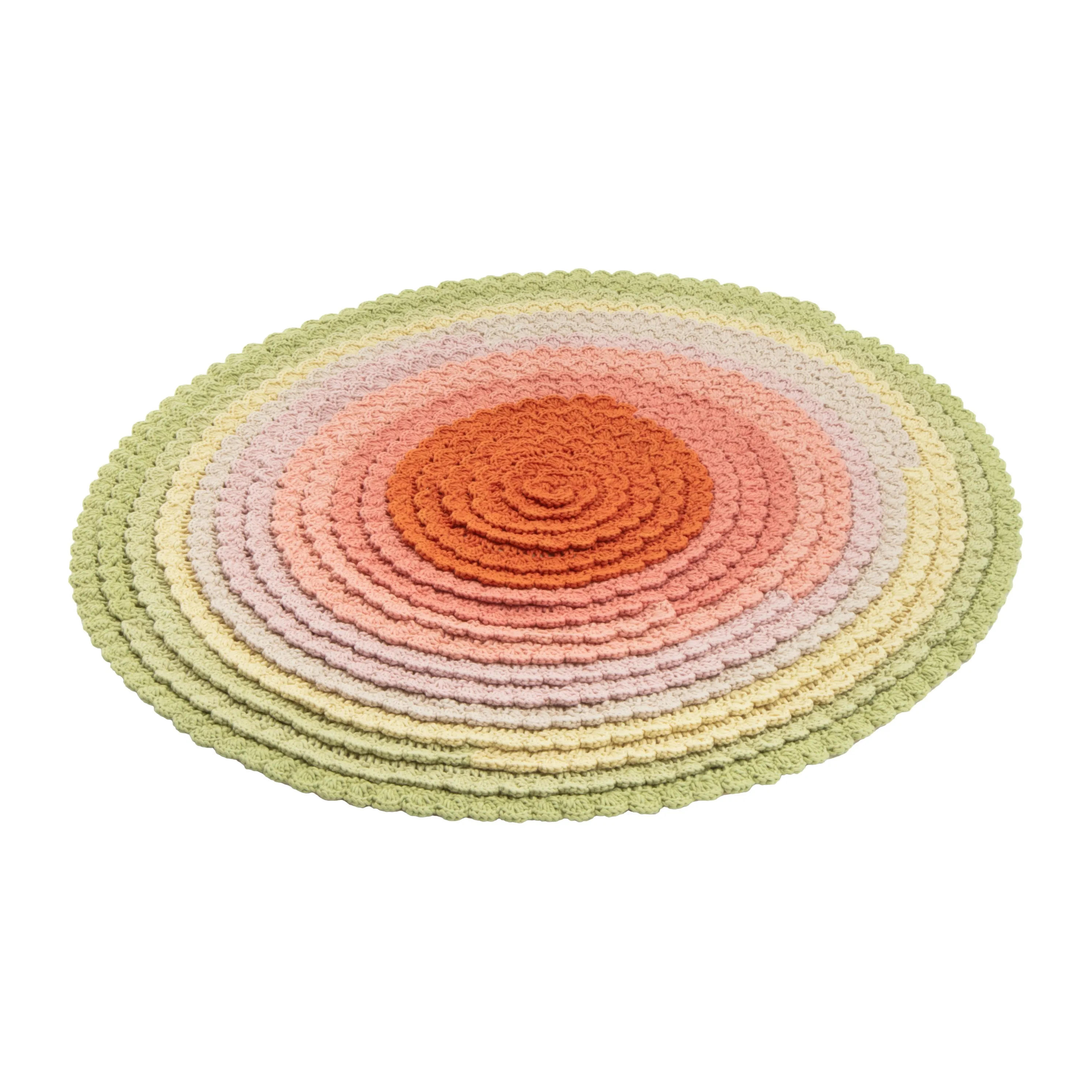 Swirl Round Rug