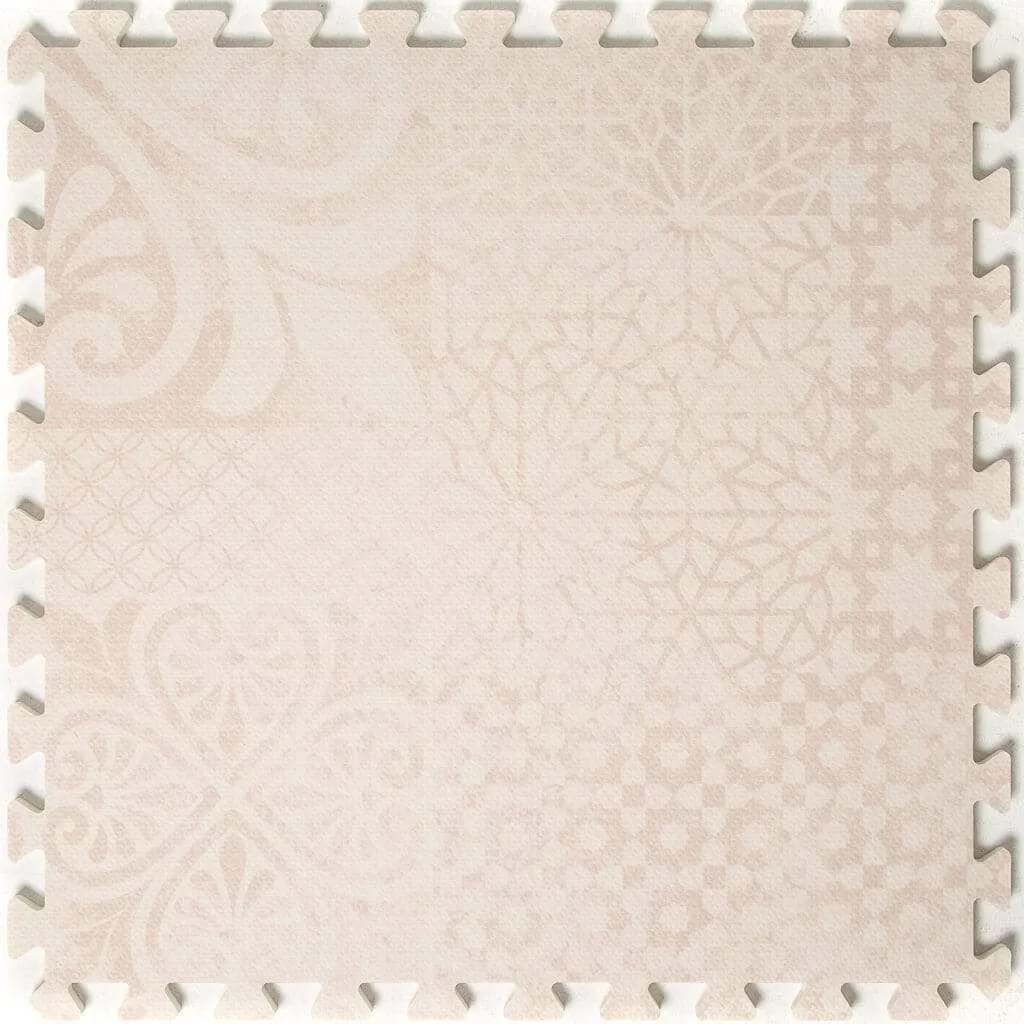 Toddlekind Prettier Puzzle Playmat Persian Blossom 120x180cm - 6 Tiles & 10 Edging Borders