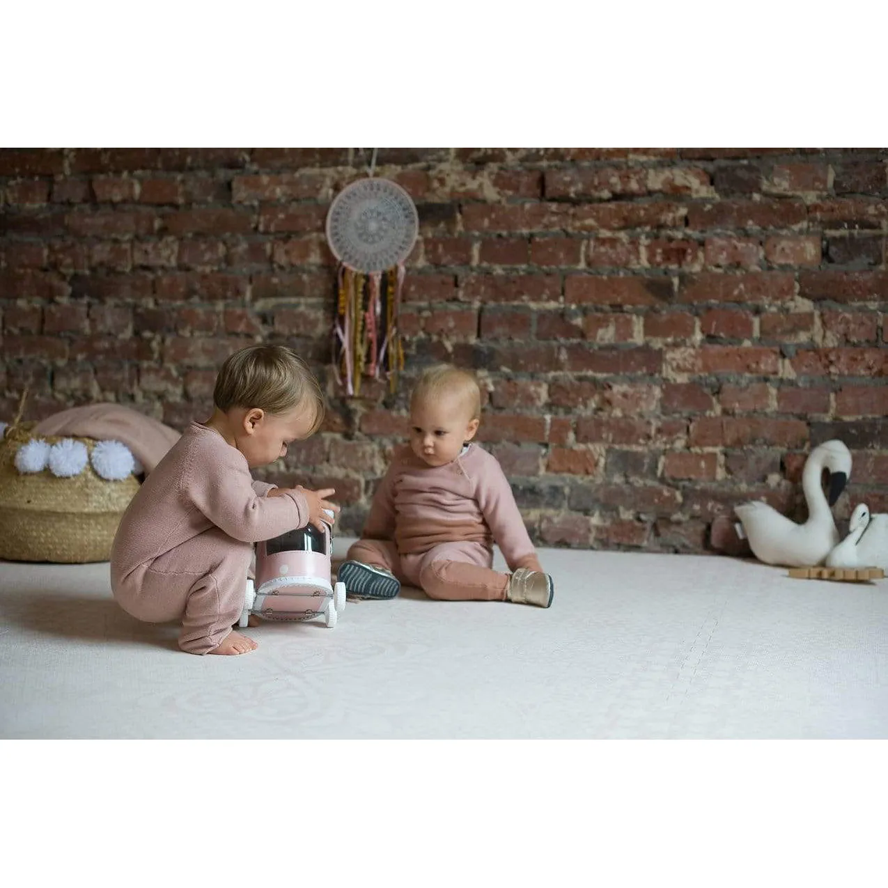 Toddlekind Prettier Puzzle Playmat Persian Blossom 120x180cm - 6 Tiles & 10 Edging Borders