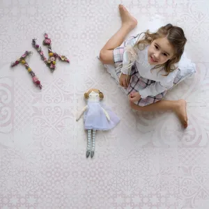 Toddlekind Prettier Puzzle Playmat Persian Blossom 120x180cm - 6 Tiles & 10 Edging Borders