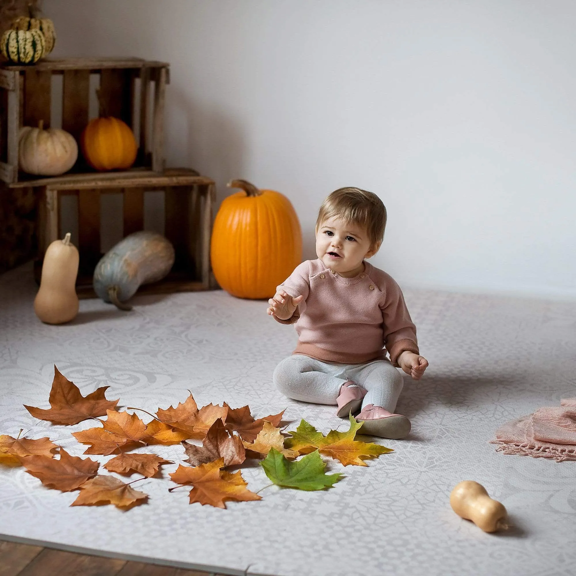 Toddlekind Prettier Puzzle Playmat Persian Sand 120x180cm - 6 Tiles & 10 Edging Borders