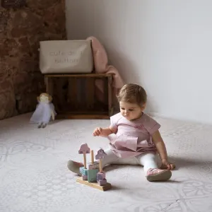 Toddlekind Prettier Puzzle Playmat Persian Sand 120x180cm - 6 Tiles & 10 Edging Borders