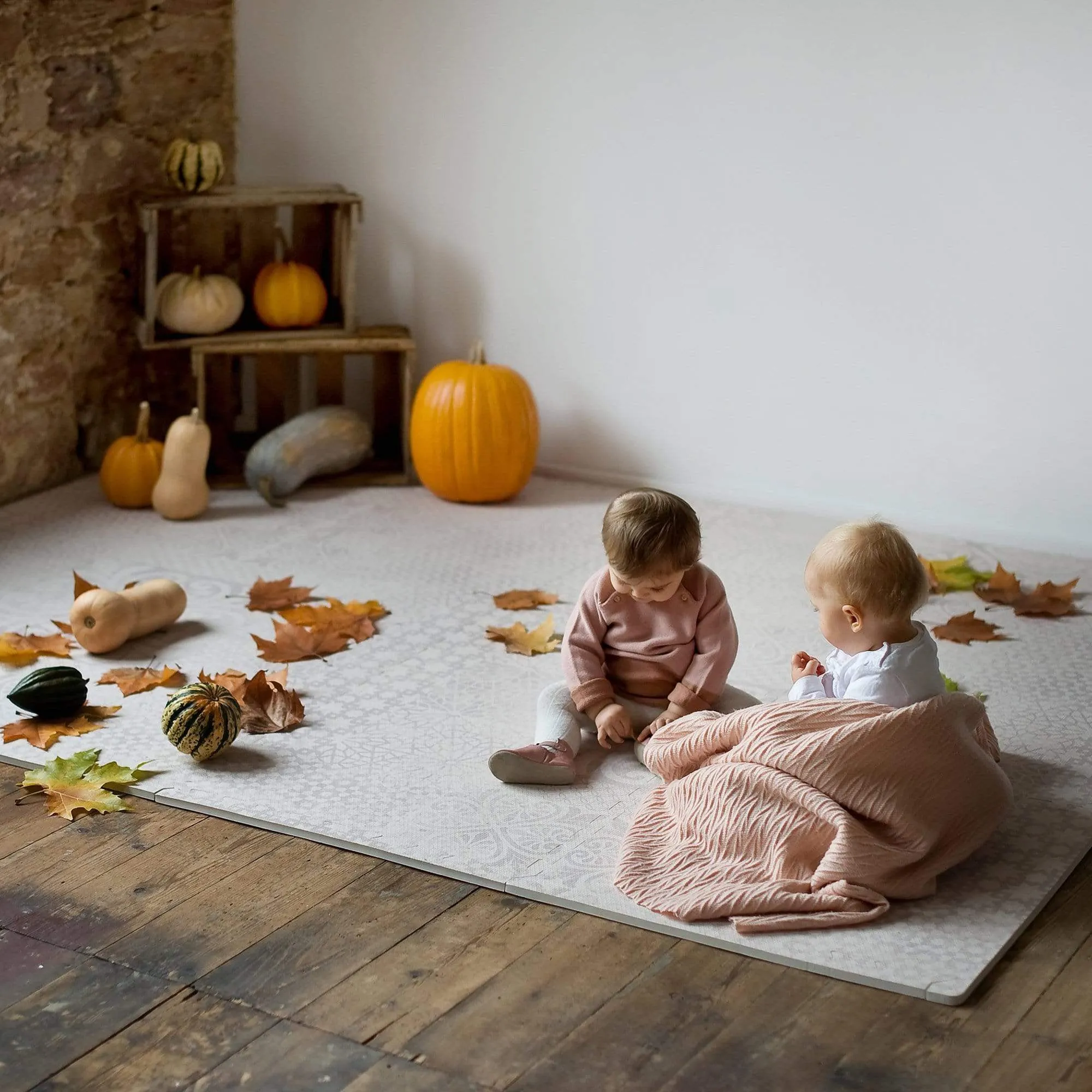 Toddlekind Prettier Puzzle Playmat Persian Sand 120x180cm - 6 Tiles & 10 Edging Borders
