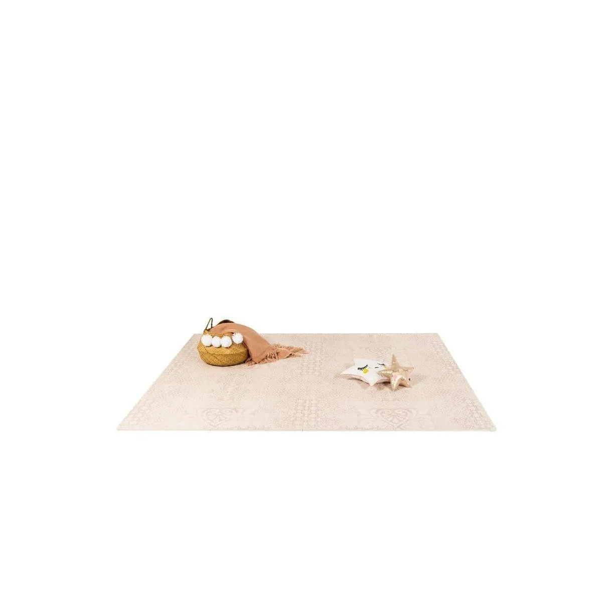 Toddlekind Prettier Puzzle Playmat Persian Sand 120x180cm - 6 Tiles & 10 Edging Borders