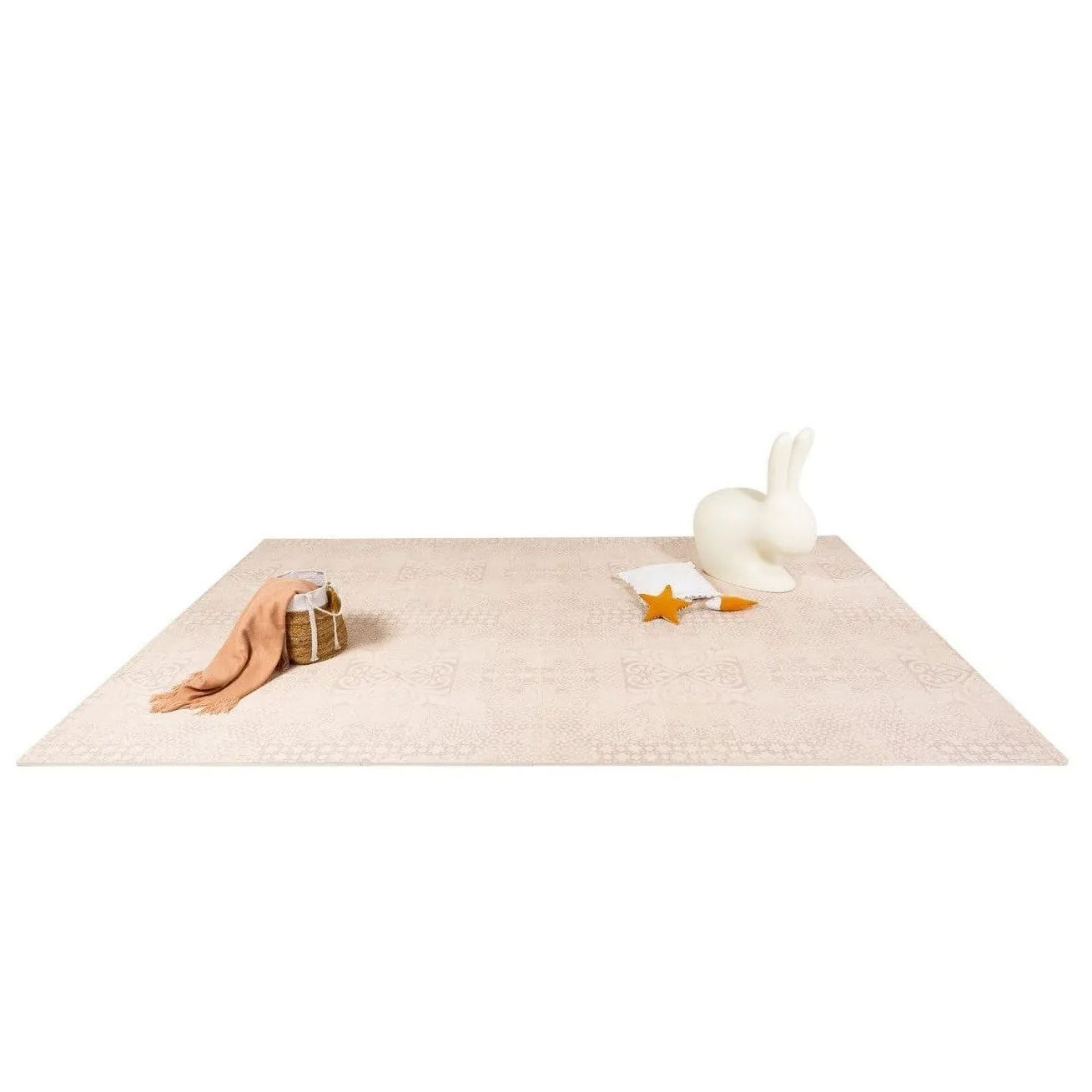 Toddlekind Prettier Puzzle Playmat Persian Sand 120x180cm - 6 Tiles & 10 Edging Borders