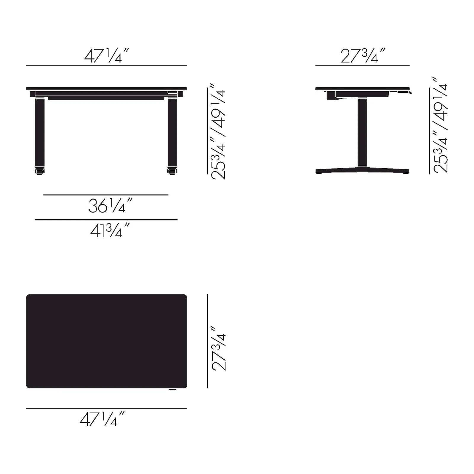 Tyde 2 Home Desk