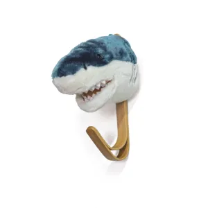 Wild & Soft Coat Hanger Sm. Head Blue Shark