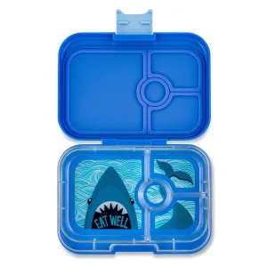 Yumbox Panino 4-Compartment Lunch Box - True Blue Shark